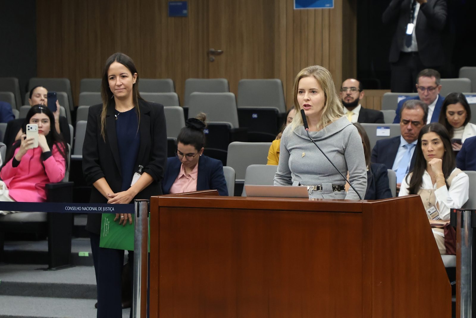 Sustentação oral na tribuna do Plenário do CNJ.